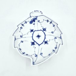 Musselmalet Riflet Blad Asiet sortering 1 Sjlden