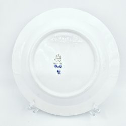 B &amp; G Musselmalet Lille Dyb Tallerken nr. 23. sortering 1