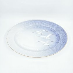 Mgestel Stort Ovalt Fad nr. 15 Med Guldkant 1 sortering 