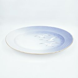Mgestel Stort Ovalt Fad nr. 15 Med Guldkant 1 sortering 