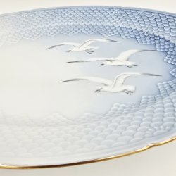 Mgestel Stort Ovalt Fad nr. 15 Med Guldkant 1 sortering 