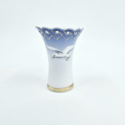 Mgestel Violvase Med Blondekant nr. 171 Med Guldkant 2 sortering 