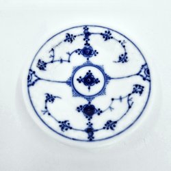 B &amp; G Musselmalet Rund Asiet Hotelporceln nr. 1000. sortering 1  