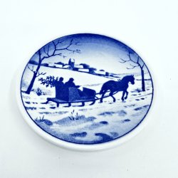 Royal Copenhagen Mini Platte Vinterlandskab 3-2010 