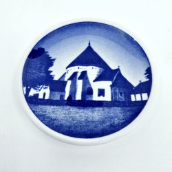 Royal Copenhagen Mini Platte sterlars Kirke Bornholm 7-2010 