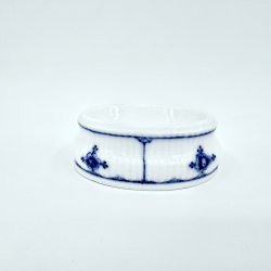 Musselmalet Riflet Saltkar nr. 1-195. sortering 1 Sjlden  