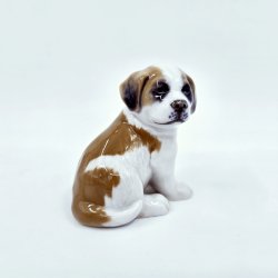 B &amp; G Figur Sankt Bernhardshund. sortering 1