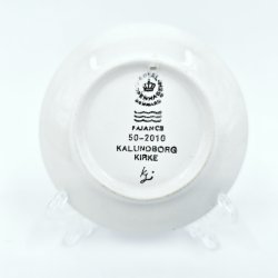 Royal Copenhagen Mini Platte Kalundborg Kirke 50-2010 