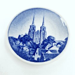 Royal Copenhagen Mini Platte Roskilde Domkirke 22-2010 