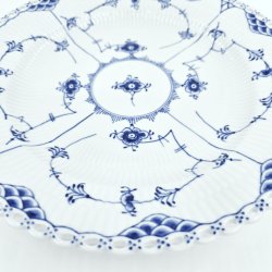 Musselmalet Helblonde Middagstallerken nr. 1-1084. sortering 3 