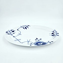 Bl Mega Riflet Oval Tallerken nr. 626. sortering 1  