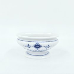 Musselmalet Riflet Saltkar P Fod nr. 1-196. sortering 1 Sjlden  