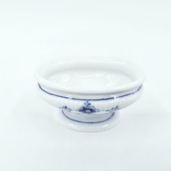 Musselmalet Riflet Saltkar P Fod nr. 1-196. sortering 1 Sjlden  