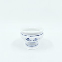 Musselmalet Riflet Saltkar P Fod nr. 1-196. sortering 1 Sjlden  