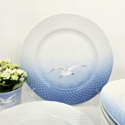 Mgestel Dkketallerken nr. 25A Uden Guldkant 2 sortering 