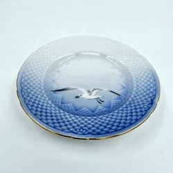 M�gestel Kagetallerken nr. 28A Med Guldkant 1 sortering