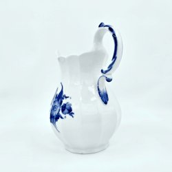 Bl� Blomst Kantet Stor Kande nr. 10-8526. sortering 1