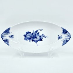 Bl� Blomst Flettet Teske Bakke nr. 10-8124. sortering 2 