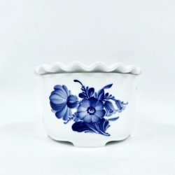 Bl� Blomst Fyrfadsvarmer nr. 10-9787. sortering 1