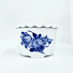 Bl� Blomst Fyrfadsvarmer nr. 10-9787. sortering 1