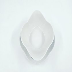 Bl� Blomst Flettet Sovsesk�l nr. 10-8159. sortering 1 