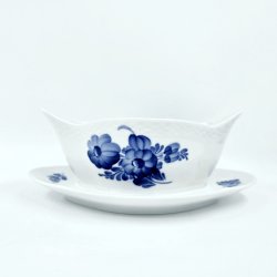 Bl� Blomst Flettet Sovsesk�l nr. 10-8159. sortering 1 