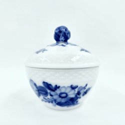 Bl� Blomst Flettet Sukkersk�l nr. 10-8081. sortering 2