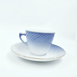 M�gestel Espresso Kop nr. 108B Med Guldkant 2 sortering