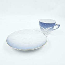 M�gestel Espresso Kop nr. 108B Med Guldkant 2 sortering