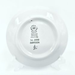 Royal Copenhagen Mini Platte B�rsen 14-2010 
