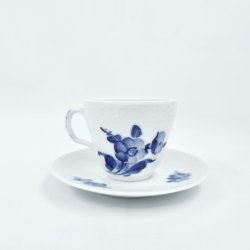 Bl� Blomst Flettet Espressokop nr. 10-8046. sortering 1 