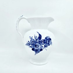 Bl� Blomst Flettet Stor Kande nr. 10-8247. sortering 1 Sj�lden 