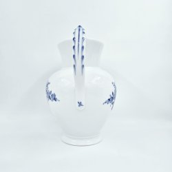 Bl� Blomst Flettet Stor Kande nr. 10-8247. sortering 1 Sj�lden 
