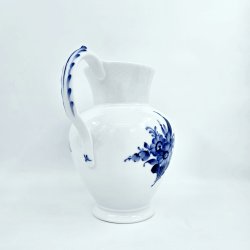 Bl� Blomst Flettet Stor Kande nr. 10-8247. sortering 1 Sj�lden 