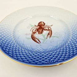 M�gestel Fisketallerken Krebs nr.11. sortering 1 