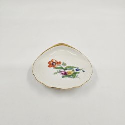 Saksisk Blomst Musling Asiet nr. 200. sortering 1 