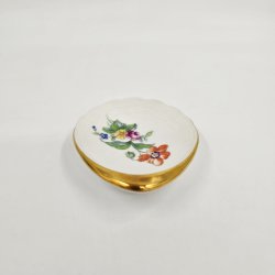 Saksisk Blomst Musling Asiet nr. 200. sortering 1 