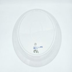 Musselmalet Halvblonde Ovalt Fad nr. 1-534. sortering 1  