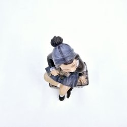 Dahl Jensen Pige Med Julebuk nr. 1158. sortering 2  