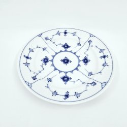 B &amp; G Musselmalet Riflet Sildetallerken nr. 179. sortering 2  