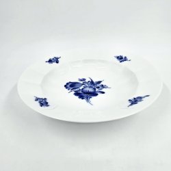 Bl Blomst Kantet Lille Dybtallerken nr. 10-8547. sortering 2 