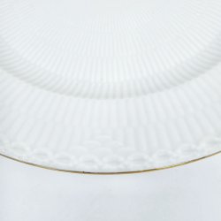 Tradition Hvid Halvblonde Rundt Fad nr. 1275-539. Sortering 2 