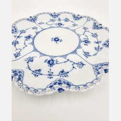 Musselmalet Helblonde Underfad Til Frugtkurv nr. 1-1062. sortering 1 