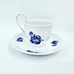 Bl� Blomst Flettet H�jhankskop nr. 10-8195. sortering 1 SJ�LDEN  