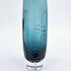 Musselmalet Vase Solitare 