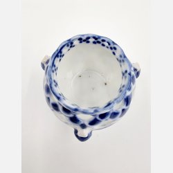 Musselmalet Helblonde Kuvert Vase nr. 1-1045. sortering 2 Sjlden