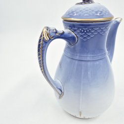 Mgestel Kuvert Kaffekande nr. 184 Med Guldkant 2 sortering Sjlden 