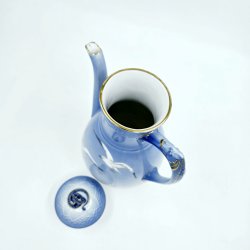 Mgestel Kaffekande nr. 91A Med Guldkant 2 sortering   