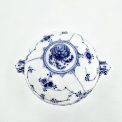 Musselmalet Halvblonde Sukkerskl nr. 1-606. sortering 2 