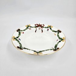 Royal Copenhagen Stjerne Rflet Jul Dyb Tallerken nr. 603. sortering 1